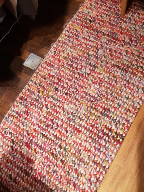 Wie groß sollte der Teppich sein?