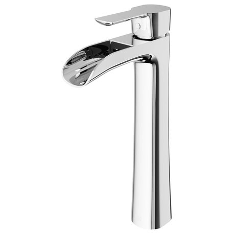 VIGO Niko Single-Handle Single Hole Bathroom Vessel Sink Faucet