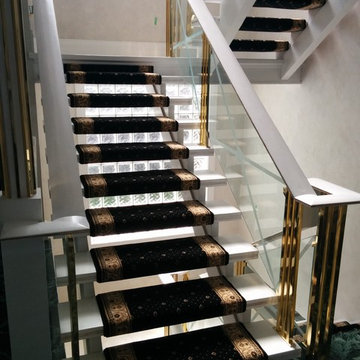 Floating Staircase Runner