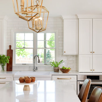Family Time Renewed with this Open Floorplan Kitchen