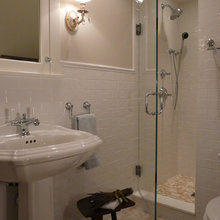 small attic bathroom