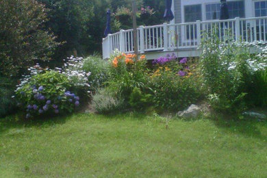 Photo of a transitional landscaping in Boston.
