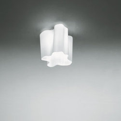 Artemide - ARTEMIDE LOGICO SINGLE CEILING LAMP - Flush-mount Ceiling Lighting