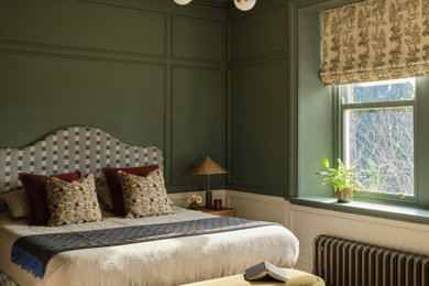Design ideas for a traditional bedroom in Other.