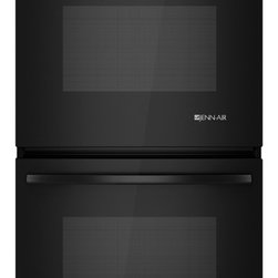 Jenn-Air 27" Double Electric Wall Oven, Black On Black | JJW2827WB - Ovens