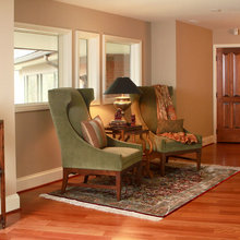 Wing back chairs