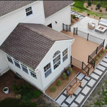 Paver & Deck Combination