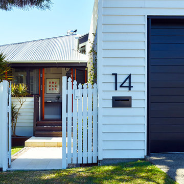 modern house numbers - customer photo
