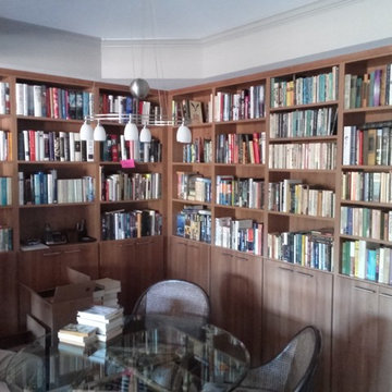 Library in Chapel Hill Retirement Community