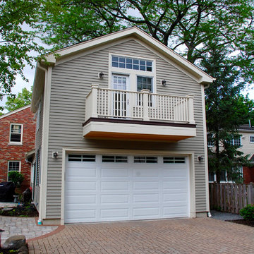 Colonial Style Home - Evanston, IL in James Hardie Siding & Trim