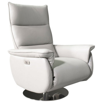Aston Recliner Chair White