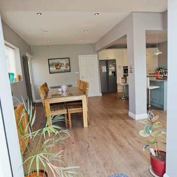 Vibrant and Modern Kitchen Extension