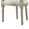 Rustic Manor Brookelyn Dining Chair, Upholstered, Linen, Cream White
