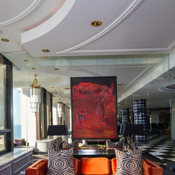 Art deco-inspired party penthouse in Chicago