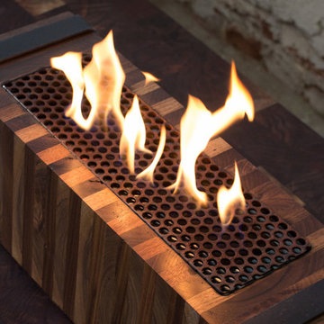 Old Industrial Vent Free Fireplace
