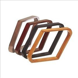 Standard Wooden 9 Ball Rack - Game Table Accessories