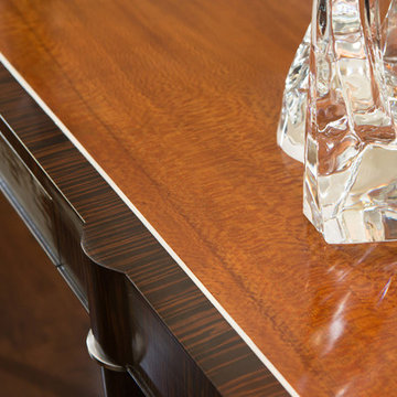 Contemporary Pasadena Condo Table and Lamp