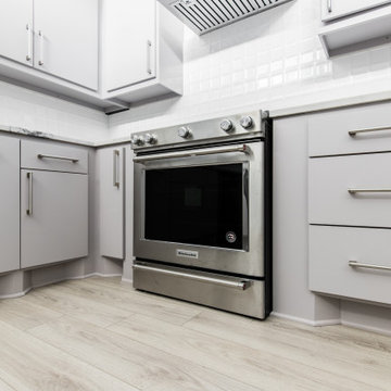 Stunning Updated Kitchen with Custom Cabinets for a Commercial Office Space