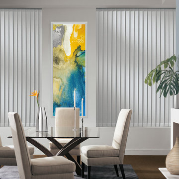 Magnetic Majesty: Hunter Douglas Somner Vertical Blinds