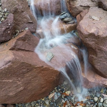 Backyard Waterfall