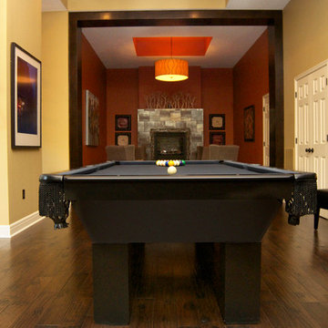 Modern Basement Finish