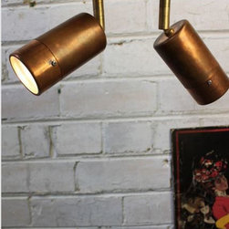 Metallic Lighting Vintage / Industrial - Outdoor Flush-mount Ceiling Lighting