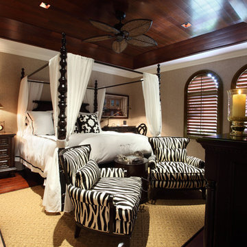 Tropical Master Bedroom
