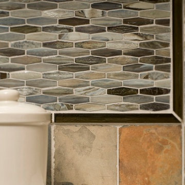 Brown Glass Feature Box