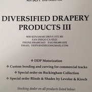 Diversified Drapery Products Iii San Diego Ca Us 92121