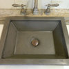 Classical Shape, Cast Iron-Style Vessel Sink
