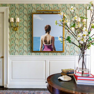 Entry Way and Dining Room in Historic Home