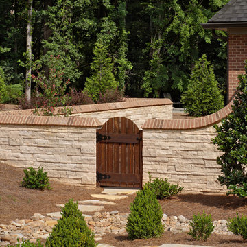 Briarwood Brick & ARRIS-stack Thin Stone Home - South Carolina