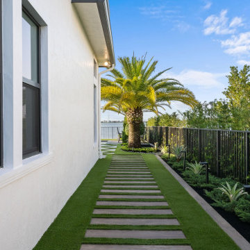 We Created A Luxurious Backyard Resort For This Home In Parkland Bay