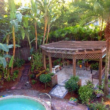 Urban Tropical Meditation Garden + Food Forest - Tampa, FL