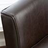 Gelston Brown Leather Club Chair