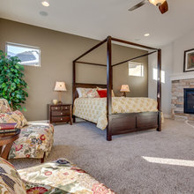 fireplace master bedroom