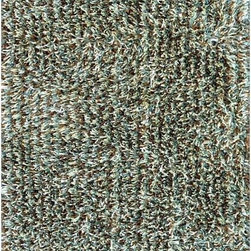 Blue Mocha 7x10 Shag - Area Rugs