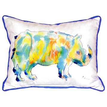 Rhino Small Indoor/Outdoor Pillow 11x14 - Set of Two