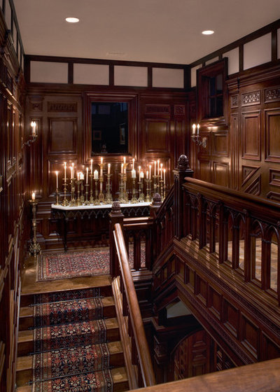 Victorian Staircase by Cravotta Interiors