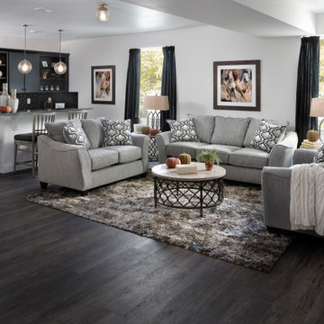 Contemporary Fall Open Concept Living Space