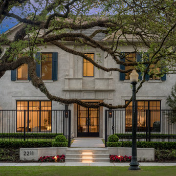 Houston River Oaks Luxury Homes - Modern Regency