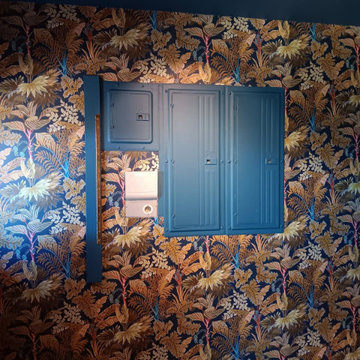 Bathroom wallpaper installation Menlo Park, CA