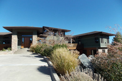 Trendy exterior home photo in Denver