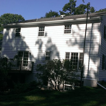 Asbestos Tear Off - New Alside Windows & Siding + New 5K Seamless Gutters