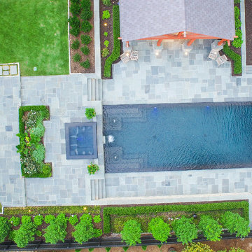 Perimeter Overflow Pool and Spa
