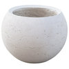 Halley Round Lightweight Concrete Planter