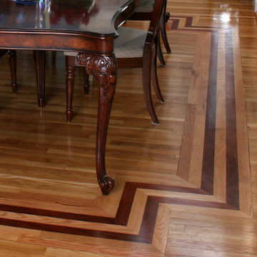 Cut in Border with feature strips