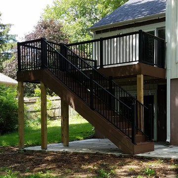 Aluminum Railing, PVC and Capped Composite Decks