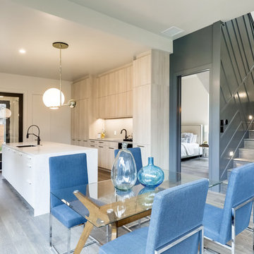 Austin Modern New Construction - Hand Scraped Alaska White Oak
