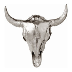 Arteriors Home - Lubbock Aluminum Cast Skull - 2995 - Home Decor